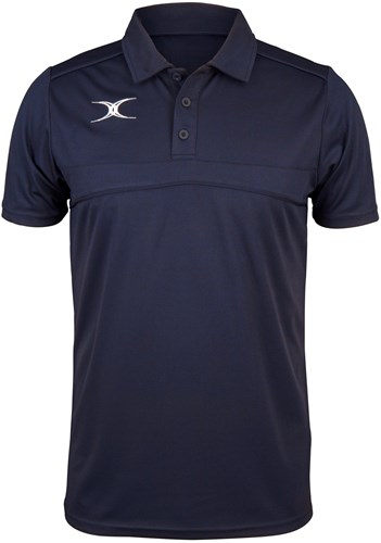 Gilbert Sport Poloshirt Photon dunkelblau 3XL Rugby