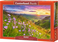 Castorland Puzzle Blumen Herebells Sonnenaufgang - 500 Teile-2