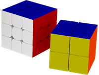 Goliath Speedcube Puzzle Nexcube Combo 3x3 2x2 - Geschicklichkeitsspiel-2
