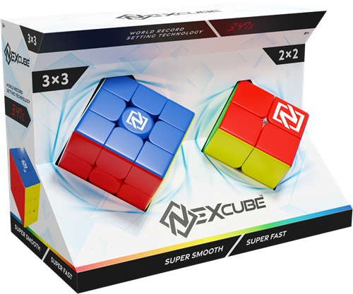 Goliath Speedcube Puzzle Nexcube Combo 3x3 2x2 - Geschicklichkeitsspiel