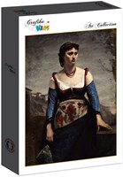 Grafika Puzzle Jean-Baptiste-Camille Corot Agostina 1866 - 300 Teile Kinderpuzzle-2