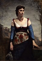 Grafika Puzzle Jean-Baptiste-Camille Corot Agostina 1866 - 300 Teile Kinderpuzzle