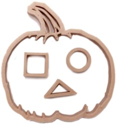 Grennn Kürbis Ausstecher - Halloween Spielzeug Zubehör biologisch