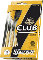 Harrows Club Brass Darts 20g - Steeldartpfeile für Erwachsene