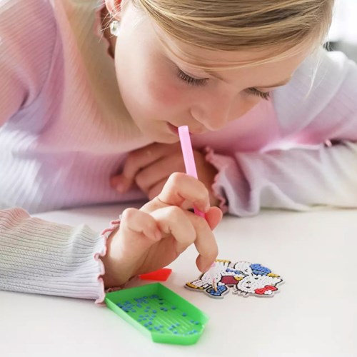 Micki Hello Kitty Diamond Painting Schlüsselanhänger - kreatives Spielzeug-3