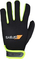 Grays Hockeyhandschuhe G500 Gel Glove schwarz gelb Large - Sporthandschuhe