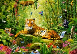 Castorland His Majesty the Tiger -  Teile