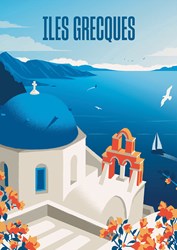 Hachette Puzzle Évasion Griechische Inseln - 500 Teile Puzzle