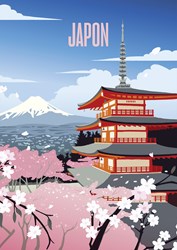 Hachette Puzzle Japan 500 Teile - bunte Kinderpuzzle