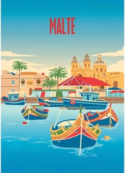 Hachette Malta Urlaubstraum Puzzle - 500 Teile Puzzle Spaß
