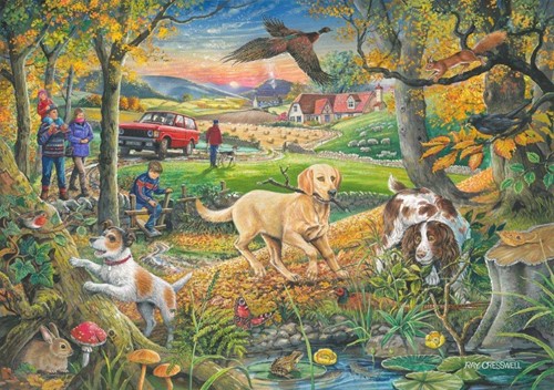 House of Puzzles XXL Teile - Fang Mich, Wenn Du Kannst - 500 Teile