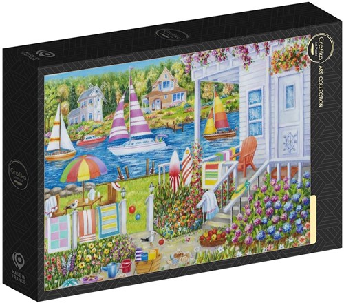 Grafika House on the Water - 1000 Teile-2