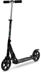 Micro Scooter Suspension schwarz - verstellbarer Lenker - Stoßdämpfung - 200mm Räder