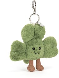 Jellycat Schlüsselanhänger Siofra Kleeblatt Plüsch Taschenaccessoire 16cm