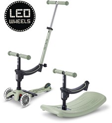 Micro Scooter Mini Micro 6in1 Rock & Go LED grün multifunktional