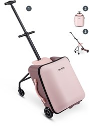 Micro Ride-on Koffer Eazy Allrounder Pink - Kindergepäck Scooter