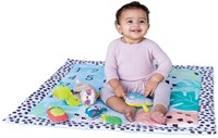 Infantino 4-in-1 Babygym Spielmatte Twist & Fold mit Spielkameraden-2