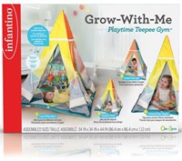 Infantino Spielmatte Tipi Gym mit Hängespielzeug und Musikmobile-2