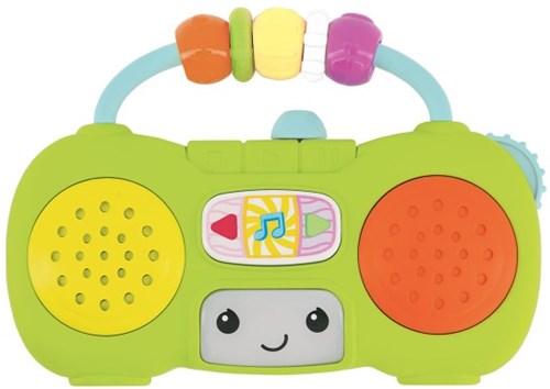 Infantino Musikspielzeug Mini Boombox mit Licht und Melodien
