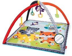 Infantino Spieldecke Safari Activity Gym mit Spielbogen und Spielzeug