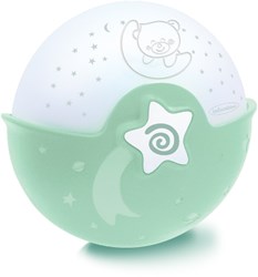 Infantino Nachtlicht Projektor Baby Schlaflampe mintgrün LED Sensor