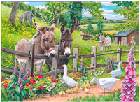 House of Puzzles Puzzle Jack & Jenny 250 XL Teile Tiere