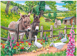 House of Puzzles Puzzle Jack & Jenny 250 XL Teile Tiere