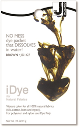 Jacquard Textilfarbe iDye Natural 14 g braun für Naturstoffe