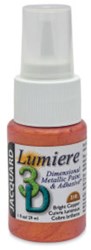 Jacquard 3D-Farbe Kupfer 29 ml - Metallic Bastelfarbe für kreative Projekte