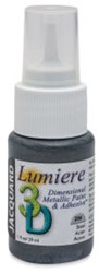 Jacquard 3D-Farbe stahlgrau - kreative Bastelfarbe 29 ml
