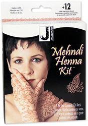 Jacquard Henna Set Mehndi Kit für kreative Tattoos multicolor