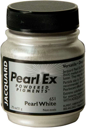 Jacquard Pigment Spielzeug Pearl Ex 21 g perlweiß kreativ