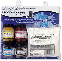 Jacquard Tie Dye Set 4 Farben - kreative Textilfarbe für Kinder