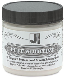 Jacquard puff additive 118 ml Siebdruck Farbeffekt