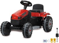 Jamara Aufsitztraktor Strong Bull rot 6V mit Anhängerkupplung und Akku-2