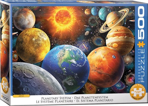 Eurographics XXL Teile - Das Planetensystem - 500 Teile-2