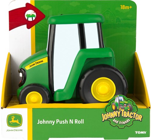 Tomy - John Deere Spielzeug Traktor Schieb und Roll für Kleinkinder