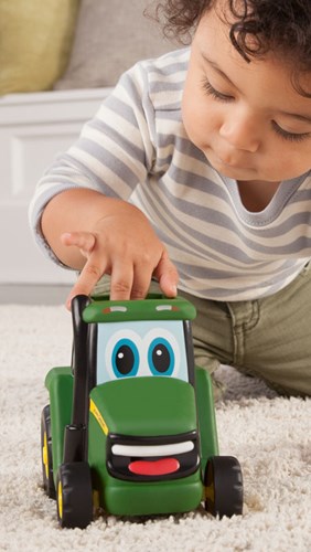 Tomy - John Deere Spielzeug Traktor Schieb und Roll für Kleinkinder-3