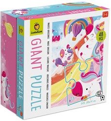 LUDATTICA Puzzle - Magisches Einhorn