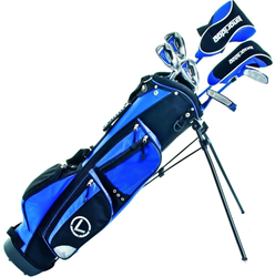 Longridge Golfset Jungen Challenger Tour 13+ Jahre 7 Schläger blau schwarz