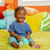 Bright Starts Baby Spielzeug Elefant - Musik Mobile für unterwegs-3