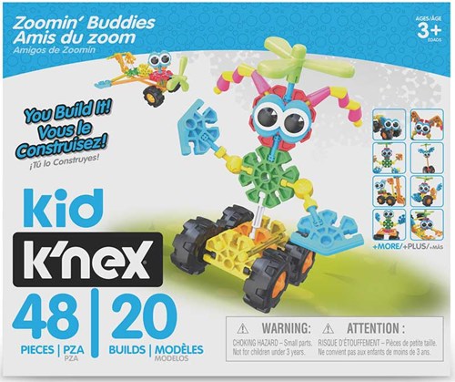 Kid Knex Zoomin Buddies Bouwset, 48dlg.