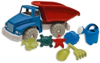 Androni Giocattoli Kipplaster Spielzeugset recyceltes Plastik 45cm Sandkasten
