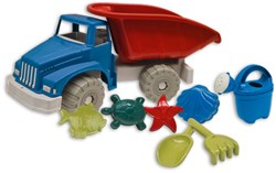Androni Giocattoli Kipplaster Spielzeugset recyceltes Plastik 45cm Sandkasten