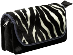 Nici Kulturtasche Zebra - Kinder Toilettentas Zebra Muster Multicolor