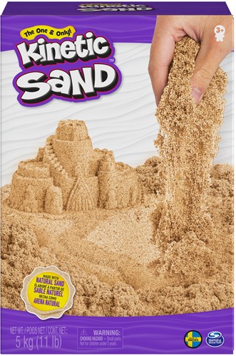 Spin Master Kinetic Sand Spielsand braun 5 kg sensorisches Spielzeug-3