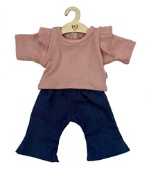 Hollie Puppenkleidung Jeans Set - modisches Outfit für Puppen