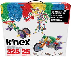 K'nex Baukasten motorisiertes Konstruktionsspielzeug 25 Modelle 325-teilig
