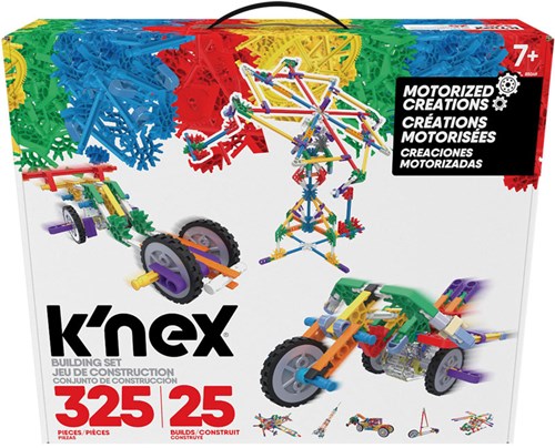 K'Nex Bouwset Motorized 25 Modellen, 325dlg.