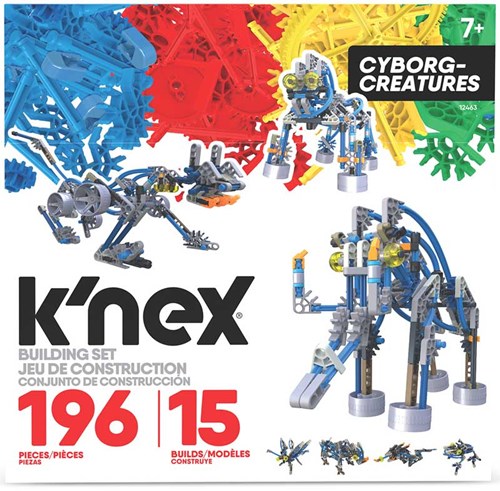 K'Nex Cyborg Creatures 15 Modellen, 196dlg.